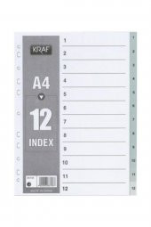 Ayraç A4 1-12 Rakam - 1
