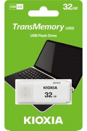 32gb Usb2.0 Kıoxıa Beyaz Usb Bellek Lu202w032gg4 - 1