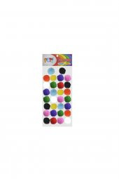 Pom Pom 30mm. 30lu Canlı Renkler - 2