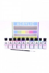 Mona Lisa Akrilik Boya Set 10 Renk 40 Ml.chalky thumbnail 4
