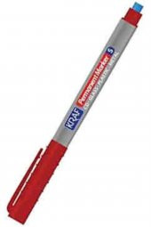 Ohp Plus 270 S Kırmızı Asetat Kalemi Silgili - 1