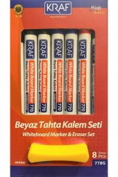 Beyaz Tahta Kalemi & Silgi Set 8 Li 778g - 1