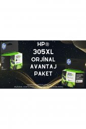 Deskjet 2720 Orjinal Kartuş / 305xl Avantaj Paket Siyah Ve Renkli Kartuş - 1