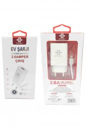 2.6a (iphone) Hızlı Şarj Aleti Arbaks Arb-026 - 1