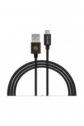 30066 Mcto-12s Siyah Type-c Kaplama Kablo - 1