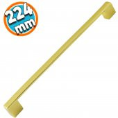 Mobilya Banyo Mutfak Dolabı Çekmece Dolap Kapak Kulpu Kulbu Altın Gold 224 mm Metal Kulp - 1