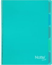 Notte Trend Plastik Kapak A4 40 Yaprak Kareli Spiralli Defter - 9