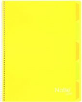 Notte Trend Plastik Kapak A4 40 Yaprak Kareli Spiralli Defter - 10