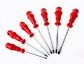 Mıknatıslı Düz Yıldız Tornavida Seti - 7 Parça - 1