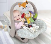 Clementoni Baby Aktiviteli Peluş Tilki 17792, Bebekler İçin Peluş Tilki Oyuncak - 2