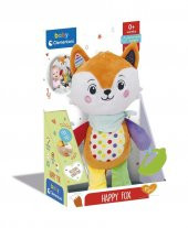 Clementoni Baby Aktiviteli Peluş Tilki 17792, Bebekler İçin Peluş Tilki Oyuncak - 4