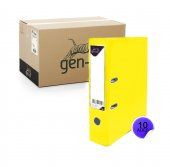 Gen-Of Plastik Klasör Geniş Sarı 10 Lu - 1