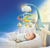 Clementoni Baby Bulut Dönence 17710, Bebekler İçin Hayvan Figürlü Bulut Dönence - 2