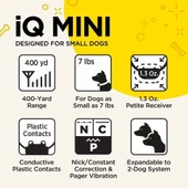 Dogtra iQ Mini Şarj Edilebilir Su Geçirmez Mini Uzaktan Köpek Eğitimi - 2