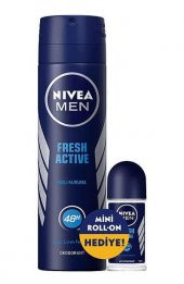Nivea Men Fresh Deodorant 150 Ml + Roll-On 25 Ml Hediyeli - 1
