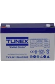 6V 12A 1,63 Kg Kuru Bakımsız Akü (151*50*94*100 Mm) TNX-6V12A thumbnail 3