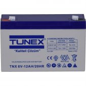TUNEX 6V 12A 1,63 Kg Kuru Bakımsız Akü (151*50*94*100 Mm) TNX-6V12A - 5