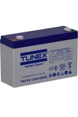 6V 12A 1,63 Kg Kuru Bakımsız Akü (151*50*94*100 Mm) TNX-6V12A thumbnail 1