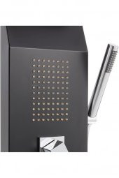 Vitra Take A45809 Masajlı Duş Sistemi, Siyah - 3