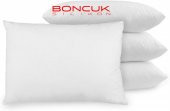 2 Adet Otel Tipi Boncuk Silikonlu Yastık Akfil 63 Tel Dokuma 100 Pamuk 50x70 Cm - 2