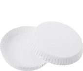 100 Adet Karton Bardak Kapak Tıkacı Kağıt Bardak Kapağı - 1