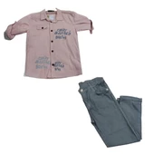 MİX LİFE CRAZY BRUSH BASKILI ERKEK ÇOCUK TAKIM - 2