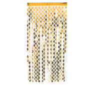 Metalize Ay Yıldız Gold Arka Fon Süs - 1