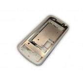 Nokia C6-00 Kasa Kapak Tuş Takımı C6-00 Uyumlu Beyaz Renk Orta Kasa Ön Kapak Arka Kapak Tuş Takımı - 1