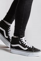 Vans Wm Filmore Hi Platform Kadın Siyah Günlük Stil Ayakkabı - 4