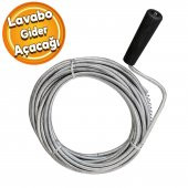 Eltos Lavabo Banyo Evye Açma Teli Gider Boruları Açma Teli Susta 3 METRE thumbnail 1