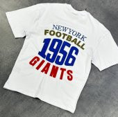 Ral Sport New York Giants Oversize T-Shirt Beyaz - 3