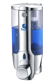 Kında Manuel Sıvı Sabunluk 380 ml Krom Tekli - 1