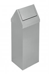 Dibanyo Sallanır Kapak Çöp Kovası SS430 16 litre - 1