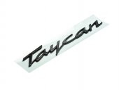 PORSCHE TAYCAN YAZI PARLAK SİYAH - 1