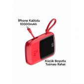 Baseus 15w İphone 10000 Powerbank, İphone Şarj Kablo Powerbank Ultra Hızlı Powerbank - 3