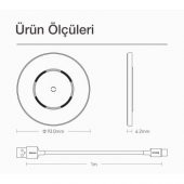 BASEUS Manyetik Ultra Hızlı Magsafe Uyumlu 15w Kablosuz Şarj Cijhazı İphone 13 12 Pro MAX Uym - 5