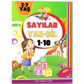 Okul Öncesi Sayılar YAZ SİL Kitabı thumbnail 1