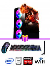RAMTECH FULLFORCE FF443 R5-3600 16GB RAM 256GB SSD RX580/8GB OYUNCU MASAÜSTÜ BİLGİSAYAR - 1