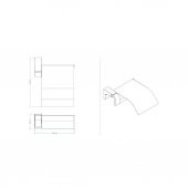 Duxxa Deppot F1 Kapaklı Tuvalet Kağıtlık A.1708 - 2