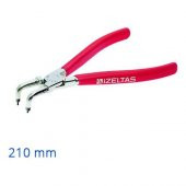 İzeltaş Pense İç Segman Yaysız Eğri 210 mm - 1