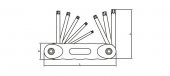 İzeltaş 21 mm Cırcır Kombine Anahtar 340020021 - 2