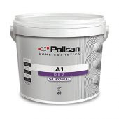 Polisan A1 Silikonlu Dış Cephe Boyası Düz Beyaz 7.5 Lt - 1