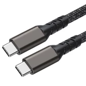 2.Jenerasyon Type-C to Type-C USB3.2 PD Data Kablosu 100W 20Gbps 4K@60Hz 0.5 Metre - 12