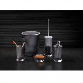 Primanova M-Sa15-25 Nely Diş Fırçalık Şeffaf Siyah - 2