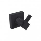 Duxxa Deppot Q1 Mat Siyah İkili Askılık A.2721.S - 1