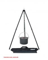 Nurgaz Üç Ayak Izgara Metal Ng Üaı-M - 1