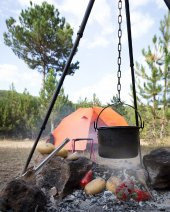 Nurgaz Üç Ayak Izgara Metal Ng Üaı-M - 5