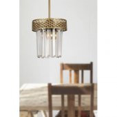 Begüsa Sitrus Tekli Eskitme Taşlı Avize - 1