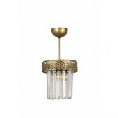 Begüsa Sitrus Tekli Eskitme Taşlı Avize - 2