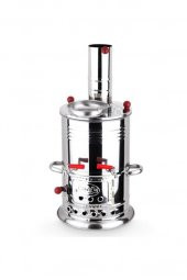 Trendyapimarket Odunlu Semaver Çift Musluklu 3.5 Litre - 1